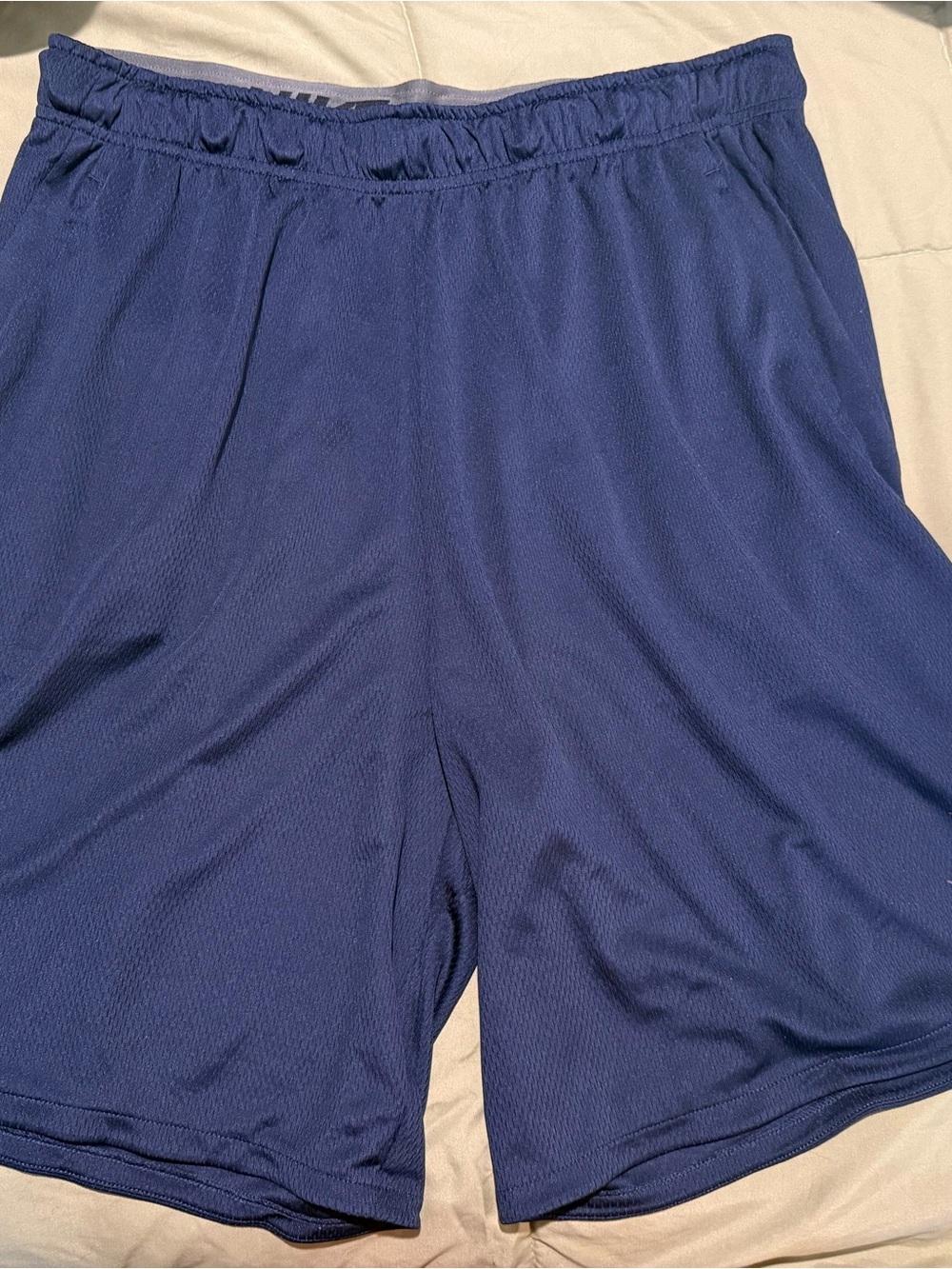 University of Virginia Nike Men's Navy Blue Athletic Mesh Shorts